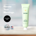 NURO AM Energy Toothpaste – Caffeine + Vitamin B12 | Hydroxyapatite Enamel Protection | Fluoride-Free Morning Toothpaste