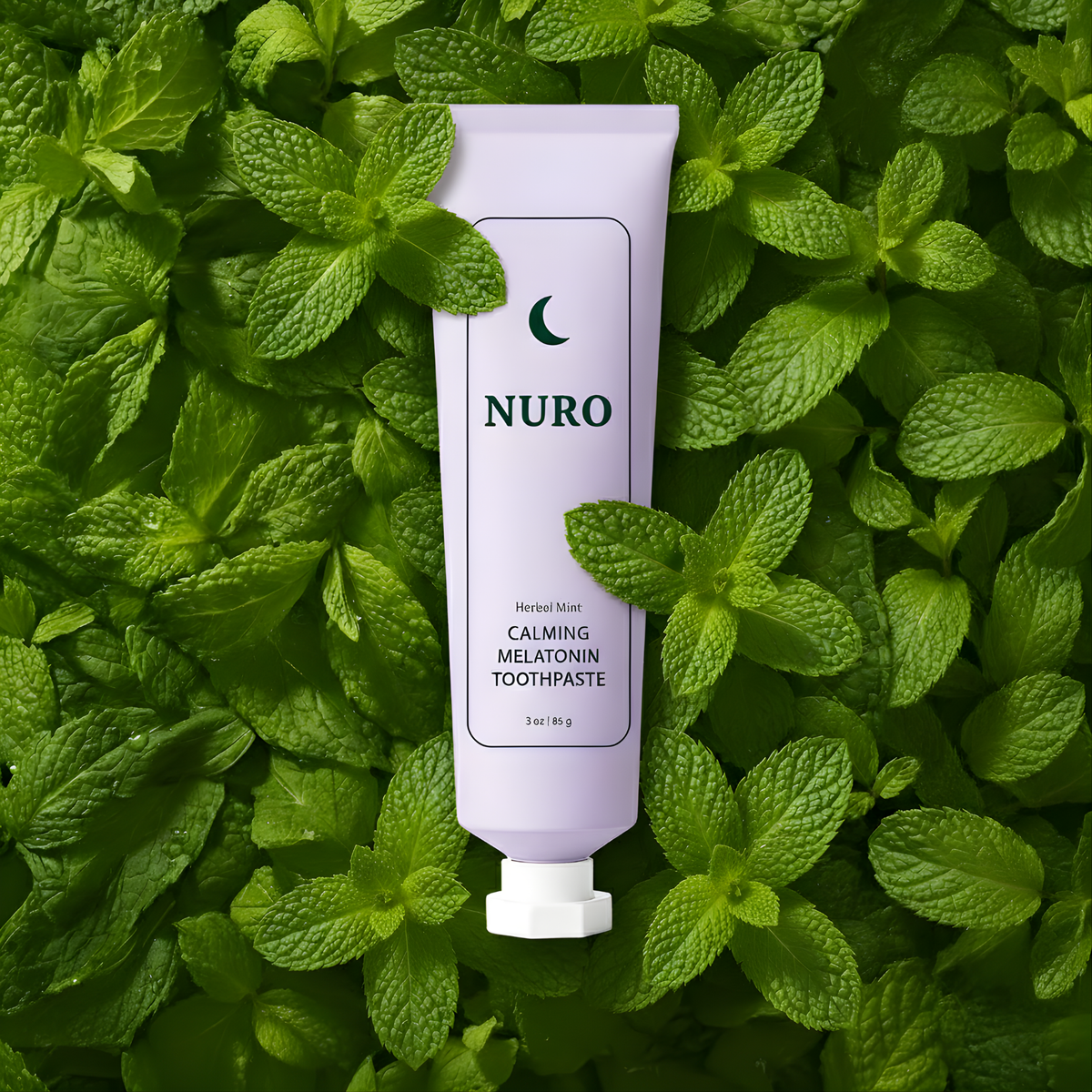 NURO PM Sleep Toothpaste – Melatonin + Chamomile | Hydroxyapatite Enamel Repair | Vegan Fluoride-Free Nighttime Toothpaste